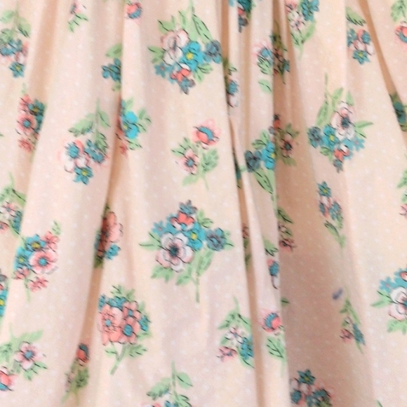 Laura Ashley London Pink Floral Dress Size 6 - Picture 3 of 10